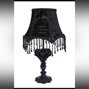 dollskill black lace lamp